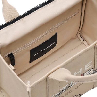 THE DAISY DOODLE CANVAS SMALL TOTE BAG